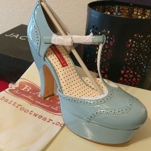 BAIT Petunia T Strap Pinup Platform Heels